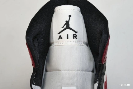 Jordan 1 Mid BQ6472-160 Toe” Air “Black 0725